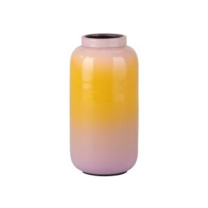 Vase Farbverlauf rosa/orange/flieder